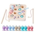 thumbnail image 3 of Juego de pesca Zulema Juguete de pesca de madera Montessori para pequeños, 3 of 7