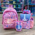 thumbnail image 2 of Mochila Smiggle australiana auténtica, papelería kawaii para niños, estuche para lápices para estudiantes, bolsa para el almuerzo, mochila con taza de agua, regalo para estudiantes, 2 of 5