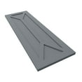 thumbnail image 6 of Ekena Millwork 18"W x 40"H True Fit PVC San Carlos Mission Style Fixed Mount Shutters, Ocean Swell (Per Pair - Hardware Not Included), 6 of 9