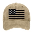 thumbnail image 2 of Sales Today Under $5 Khaki Trucker Hat GIJNRIUIUA Baseball Cap for Men Women Striped Bhutanese America Flag Snapback Hat Baseball Hat, 2 of 4
