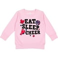 thumbnail image 2 of Inktastic Cheerleading Eat Sleep Cheer Toddler Sweatshirt, 2 of 4
