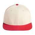 thumbnail image 3 of Beechfield  Adult Contrast 6 Panel Baseball Cap, 3 of 3