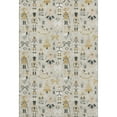 thumbnail image 2 of Addison Rugs Mayfield Premium Machine Washable Transitional Holiday Beige Rectangle Rug, 8' x 10', 2 of 7