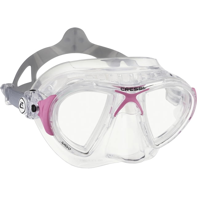 Cressi Nano Cristal Claro/Rosa