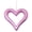 Pink 7.87 inch, variant on Large Valentine's Day Heart Ornaments for Tree,9.84 Inch Glitter Heart Ornaments Valentines Wreaths Foam Hang Valentines Decoration for Front Door Holiday Wedding Anniversary(Red)