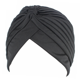 thumbnail image 1 of Lurrose - 10 unidades de turbante cruzado elástico, gorro Bennie plisado para quimioterapia, pañuelo para la cabeza, torcido, elástico para mujeres y niñas (color aleatorio), 1 of 5