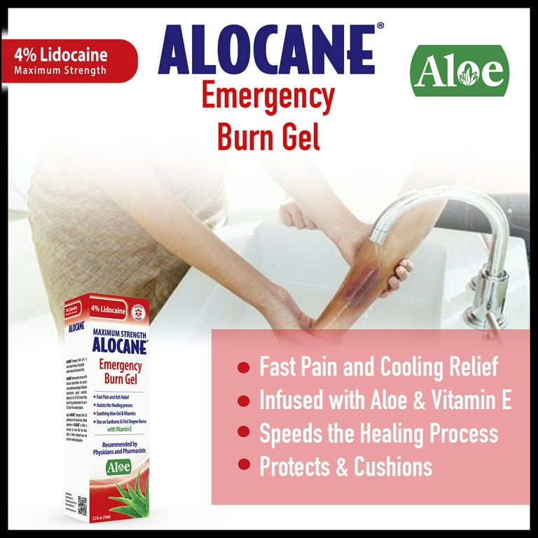 BUY Lidocaine Hydrochloride (Alocane Emergency Burn) 4 g/100mL from GNH  India at the best price available.
