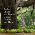 thumbnail image 3 of Dalen Fake Owl Decoy to Scare Birds Away from Gardens, Rooftops, and Patios - Scarecrow Provides Chemical-Free Pest Control - Safe and Humane, 16" Great Horned Owl, 3 of 5