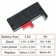 thumbnail image 3 of Digital Battery Tester for AAA AA C D 9V 1.5V, Household Battery Checker Tester for Small Batteries Button Cell (Model: BT-168D), 3 of 8