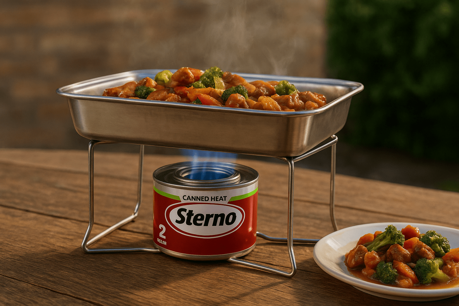 Sterno Fuel Cans - 2 Hour Burn, (24-Pack) Chafing Dish Fuel Can Burners for Food Warmer, Chafer Fuel, Green Canned Heat Ethanol