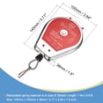 thumbnail image 2 of Uxcell 3.3-6.6lbs (1.5-3kg) Red Retractable Spring Balancer with Fitting Accessory, 2 of 7