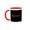 Red/White, variant on 3drose, Keith Beautiful Boy Name in the America. Yellow on Black Talisman, 11oz Two-tone Red Mug