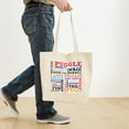 thumbnail image 4 of CafePress - Puggle Words Tote Bag - Unisex Canvas Tote Bag, Beige, 1-Piece, 4 of 7