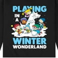 thumbnail image 3 of Rugrats - Playing In A Winter Wonderland - Men's Crew Neck Fleece Pullover, 3 of 6