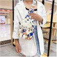 thumbnail image 2 of Mochila bandolera para niños, mochila kawaii, bolso de viaje para niños, bolso bandolera para niños, mini mochila para niñas (azul), 2 of 5