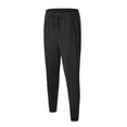 thumbnail image 3 of YLSDY Men's Quick Dry Athletic Pants Casual Breathable Lightweight Jogger Pants Outdoor Running Trouser Workout Trousers Black XXL, 3 of 4