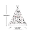 thumbnail image 3 of Haiem Cute Cat Pattern Santa Hat Confortable Velvet Christmas Hat for Christmas Party Favors Fit for Adults and Kids, 3 of 6