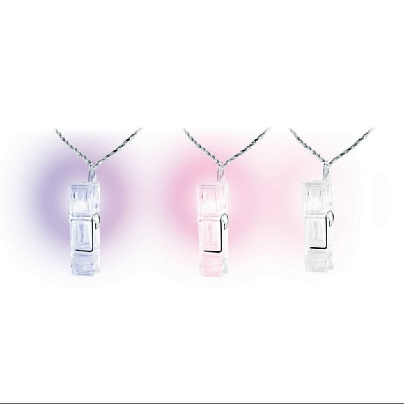 Mercury Merkury Multi Colour LED Photo Clip String Lights