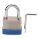thumbnail image 1 of Candado de combinación de seguridad con bloqueo de contraseña de 3 dígitos inferior para gimnasio, armario, puerta, cajón, maleta, 1 of 9