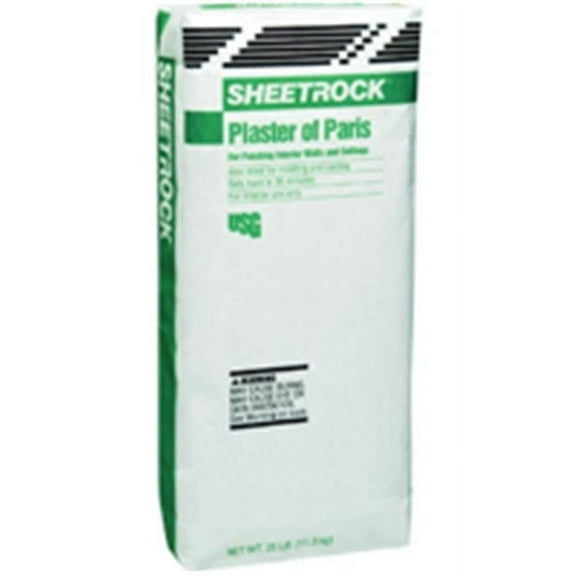 Us Gypsum 380261 Plaster Of Paris 25 Lbs