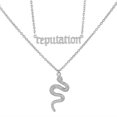 thumbnail image 1 of Tendencias de moda collar de serpiente para mujer collar de serpiente de oro collar de héroe amante, 1 of 5