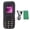 Black, variant on Unlocked 2G Cell Phone for Seniors 1.8 Inch Color Display Triple SIM Cards Big Volume Speaker 3.5mm Earphone Jack Bluetooth Elderly Unlocked Mobile Device 1.8 inches / 4.5 cm Color Screen Green