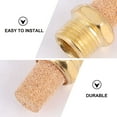 thumbnail image 3 of CTIRCHIU 10pcs Air Compressor Muffler Bronze High Flow Rate Noise Elimination Crank Case, 3 of 5