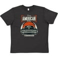thumbnail image 3 of Inktastic American Muscle Vintage Car Youth T-Shirt, 3 of 5