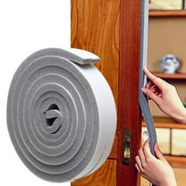 D-GROEE 3 Rolls Self Adhesive Door Seal Strip Window Stripping Weather Strips Window House Dustproof Windproof Soundproof Adhesive Backing
