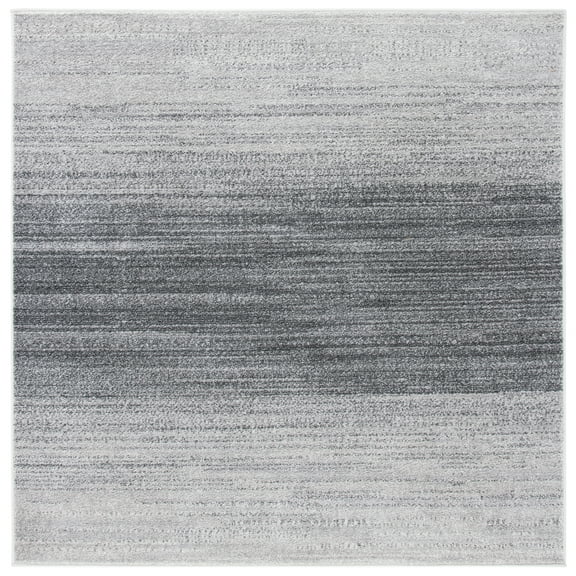 SAFAVIEH Adirondack Maris Abstract Area Rug, Grey/Ivory, 4' x 4' Square
