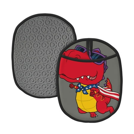 

Sikiie Dinosaur Super Hero Cartoon Silicone Pot Holders Oven Mitts Heat Resistant Hot Pads Non Slip Pot Holder for Kitchen Baking and Cooking 9.4 x 7.5 Inches