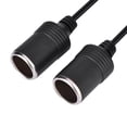 thumbnail image 1 of POCREATION 12/24-Volt 2-Way Adapter, Cigarette Lighter Adapter. Cigarette Lighter Cable, For Trucks, For Cars,, 1 of 8