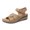 Beige, variant on Samickarr Summer Sandals For Women Indoor And Outdoor Wide Women's Arch-support Sandals Shoes Ladies Beach Orthopedic Sandals Summer Non-Slip Causal Sandals