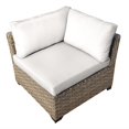 thumbnail image 1 of TK CLASSICS Collection Monterey Chaise de Patio d'Angle pour Usage Extérieur - Ensemble de 1, Blanc, 1 of 1