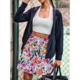 thumbnail image 2 of Weardear 18" High Waisted Skirts for Women Pleated Athletic Skorts with 4 Pockets Inner Drawstring Golf Skirts for Tennis Workout, 2 of 6