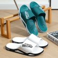 thumbnail image 2 of Las zapatillas para hombre se pueden usar en exteriores en verano. Sandalias antideslizantes para hombre, chanclas de moda para baño y hogar, 2 of 7