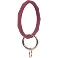 thumbnail image 1 of GFDYREE Silicone Wrist Rhombic Keychain Circle Bracelet Rubber Bangle Round Keyring, 1 of 7