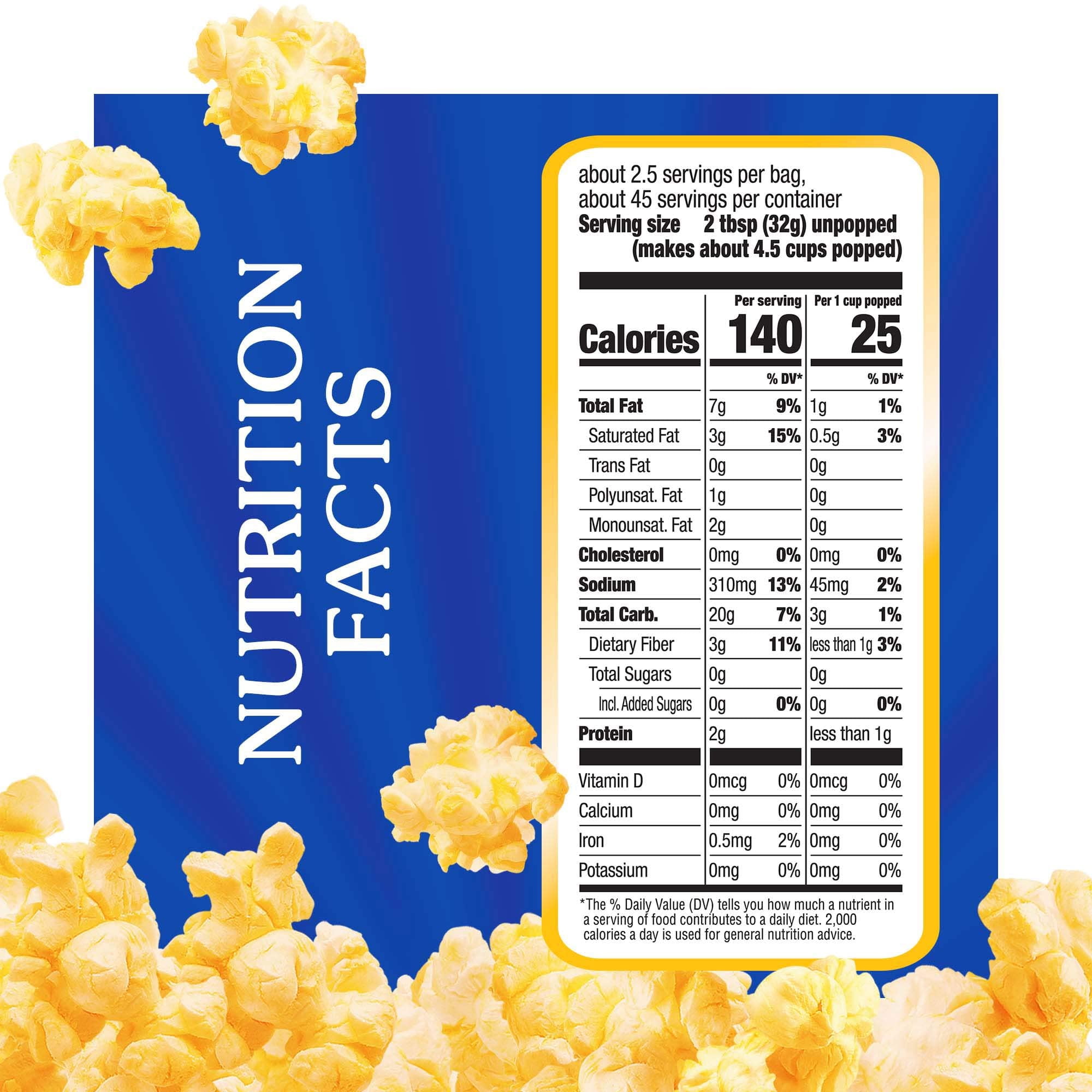 Act II Butter Lovers Microwave Popcorn, 2.75 oz, 18-Count Bags