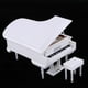 thumbnail image 3 of Modelo 1:12 1/12, Simulación, Ensamblaje, Modelado de Caja de Música, Modelo de Piano de Cola blanco, 3 of 9