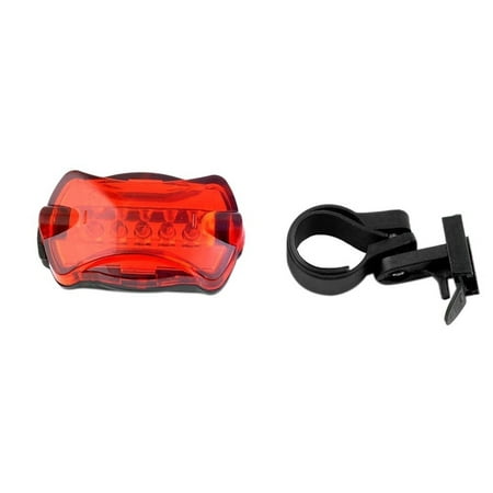 Ultra Bright 5 LED Bike Bicycle Rear Light 7 Modes Waterproof Safety Warning Bicycle Tail Light Back Flashlight