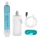 thumbnail image 1 of Juego de pajita de filtro para exteriores, purificador de agua de fibra de carbono para acampada, suministros de supervivencia o emergencia, 1 of 5