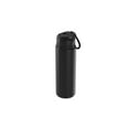 thumbnail image 6 of Mainstays 24 oz Stainless Steel Double Wall Water Bottle with Straw Lid, Black, 6 of 6