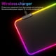 thumbnail image 5 of Alfombrilla de ratón RGB para juegos: alfombrilla de escritorio LED con 14 modos de iluminación, 30 x 80 cm, base de goma antideslizante, alimentación por USB para PC y juegos., 5 of 6