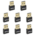 thumbnail image 1 of Adaptador USB portátil Compatible con Bluetooth 5 3 sin controlador para computadora de escritorio 8PCS, 1 of 8