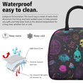 thumbnail image 3 of Womens Neon Halloween Pattern Lunch Box for Work,Insulated Lunch Bag for Women,Loncheras Para Mujer,Leakproof Adult Lunch Bag for Work,Beach,Travel,Picnic,Camping, 3 of 7