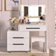 thumbnail image 3 of Box Chair Dressing Table Container Minimalist Make Up Dressing Table Toilet Cabinets Living Room Tocador Maquillaje Furniture My Lux Decor Round, 3 of 6