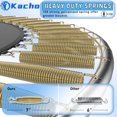 thumbnail image 2 of Kacho Trampoline 16FT, 1500LBS Trampoline for Kids Adults, Backyard Trampoline with Enclosure Net, Heavy Duty Outdoor Trampoline with Basketball Hoop, Ladder, No Gap Design, 2 of 7