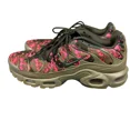 thumbnail image 1 of Ni - ke Ni - ke Men's Air Max Plus Digi Camo Olive Green Sneakers Shoes AJ4858-200 Size 10, 1 of 5