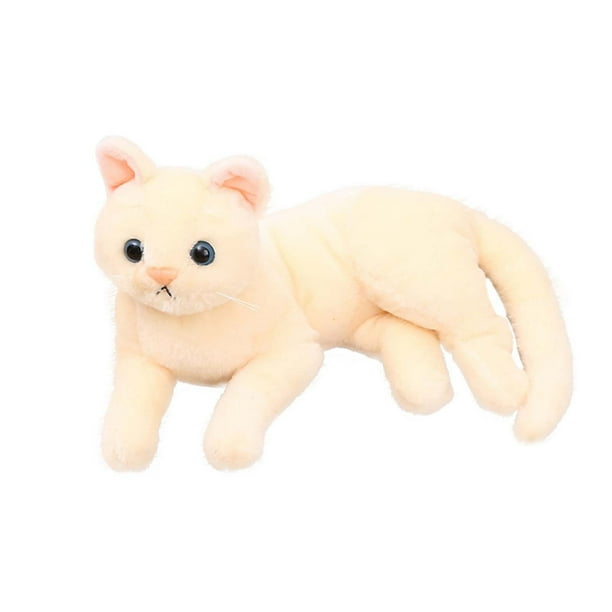 Juguete generoso Juguete de gato realista y suave de 28 cm Juguete bonito para niños de 3 años