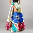 thumbnail image 1 of Jupes pour Femmes, Mode Féminine Imprimée Décontractée Taille Haute Fête Vacances Plage Jupe, 1 of 4
